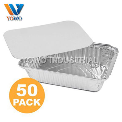 175*110*40mmの使い捨て可能なアルミ ホイルの食品容器